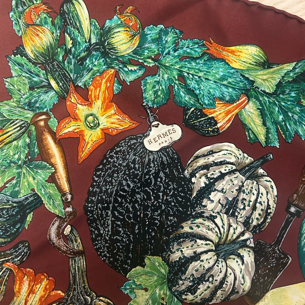 Hermes Silk Scarf